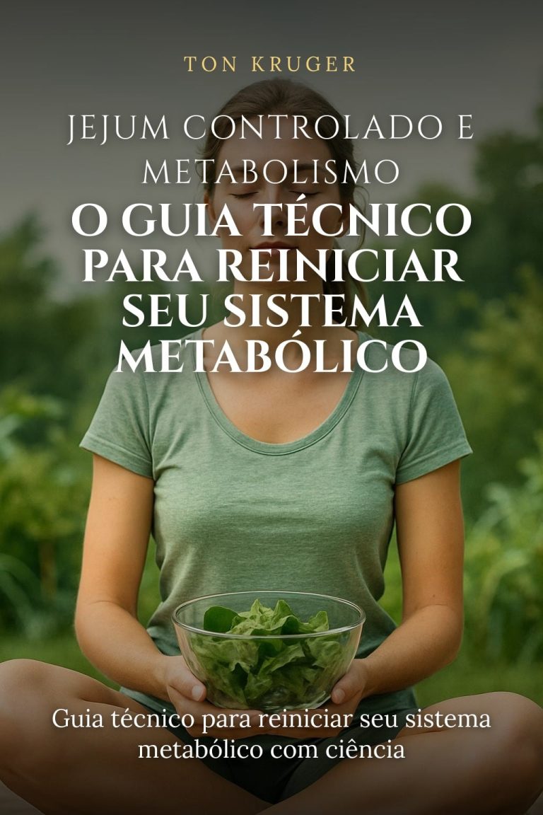 Ebook Jejum Controlado e Metabolismo: O Guia Técnico para Reiniciar Seu Sistema Metabólico