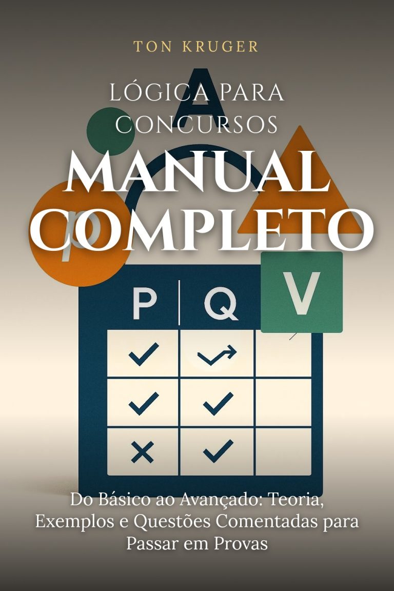 Ebook Lógica para Concursos: Manual Completo