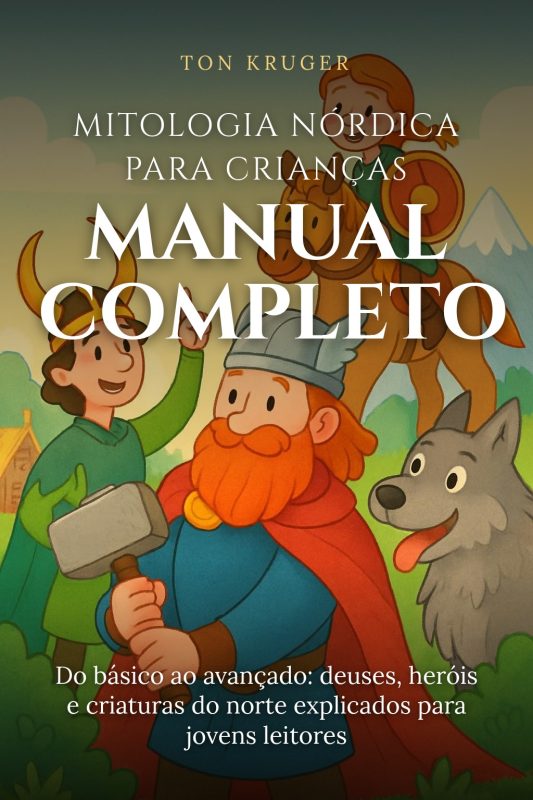 Ebook Mitologia Nórdica para Crianças: Manual Completo