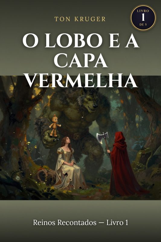 Ebook O Lobo e a Capa Vermelha