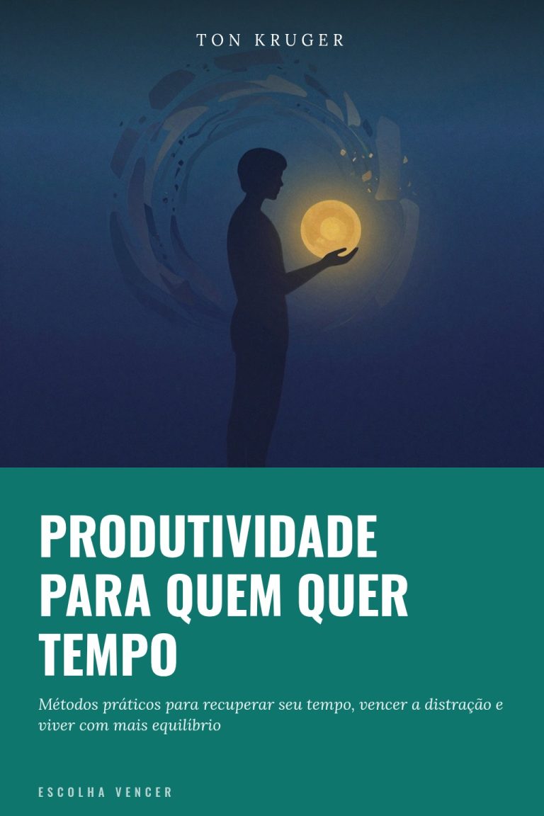 Ebook Produtividade para Quem Quer Tempo